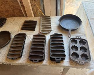 Assorted cast iron