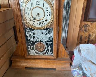 Nice vintage clock with key