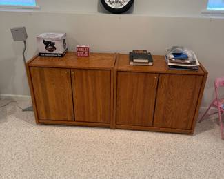 Fabulous Credenza or Bar Cabinet, Together or Separate , Storage Galore