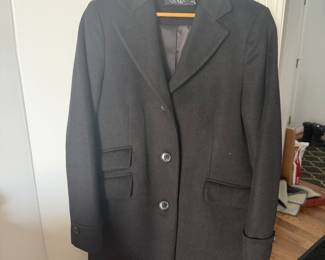 Lauren Ralph Lauren SingleBreasted Wool Blend Reefer Coat