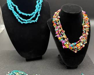 3 Beaded 20 Necklaces
