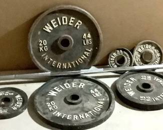 Weider International Weight Set 