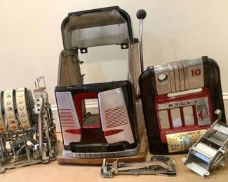 Disassembled Slot Machine