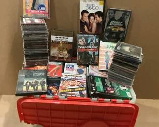 Mystery DVDs And CDs