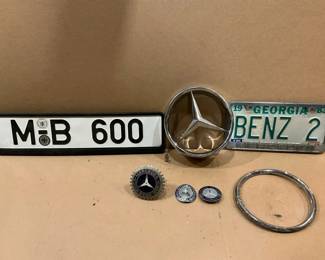 Mercedes Benz Plates And Emblems 