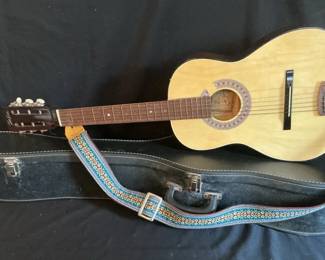 Tele Star Six String Guitar  Case