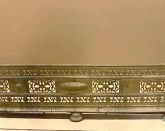 Victorian Fireplace Fender