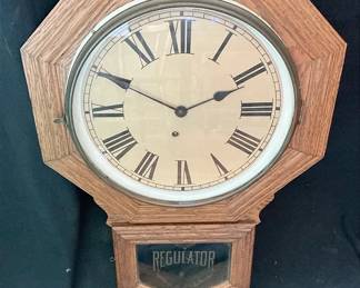 Regulator Schoolhouse Wall Clock