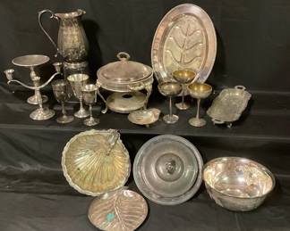 Silverplate Serving Options 