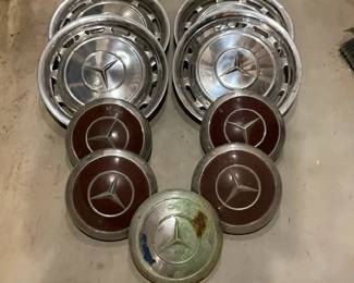 Mercedes Hubcaps
