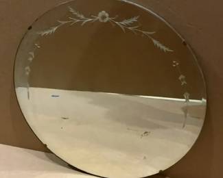 Rounded Etched Mirror 