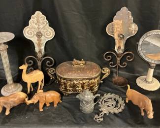 Bronze Colored Decor 