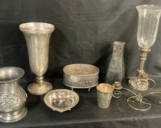 Silver Colored Decor 