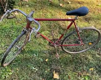Red Schwinn Varsity Bike