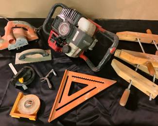 Gas Power Auger Head Tools