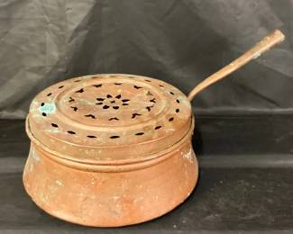 Copper Popcorn Pan 