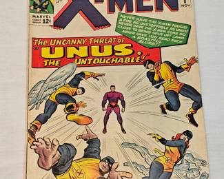 Xmen Comic Book Number 8