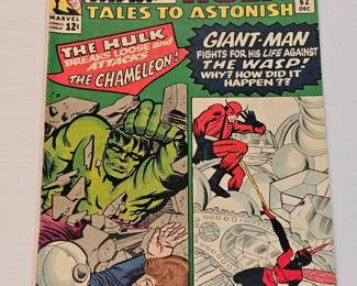 Giant Man And The Incredible Hulk Comic Book Number 62