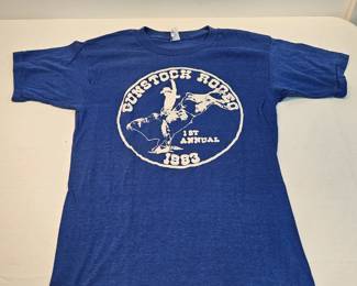 Gunstock 1st Annual Rodeo T-Shirt Size Medium