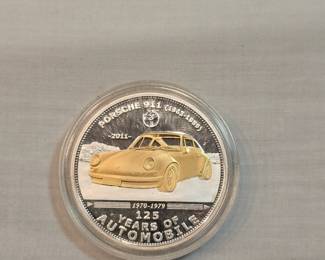 Porsche 125 Year Commemorative Coin