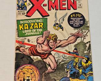 Xmen Comic Book Number 10