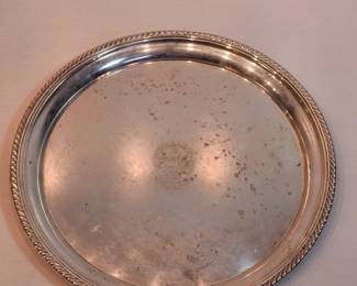 Gorham Sterling Silver Plate Inscribed 