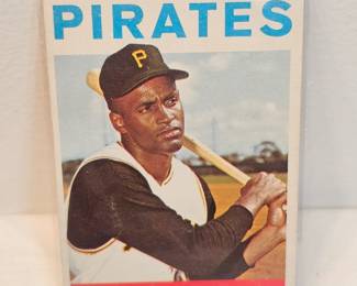 1964 Topps Roberto Clemente Baseball Card