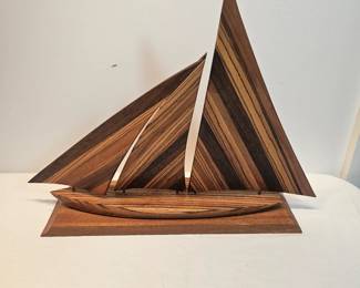 Wooden Sailboat