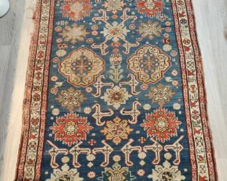 Antique Hand Knotted Persian Rug 