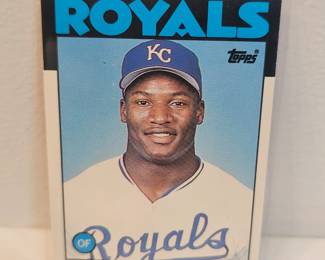 1986 Topps Traded Bo Jackson Baseball Card 