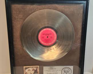 Bruce Springsteen The River Framed Platinum Album