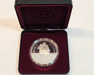1991 Canadian Silver Dollar