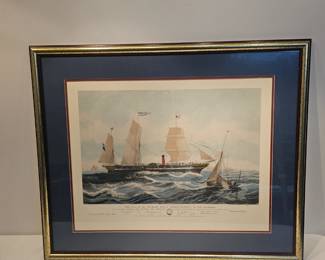 Framed Print Of The SS President