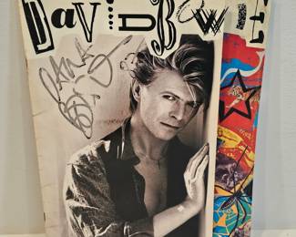 David Bowie The Glass Spider Tour Autographed Tour Book