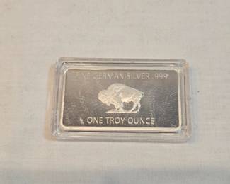 1 Oz Silver Buffalo Bar 