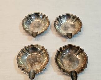 Mexican Sterling Silver Personal Ashtrays