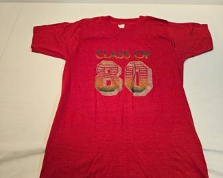 Class Of 1980 T-Shirt Size Medium