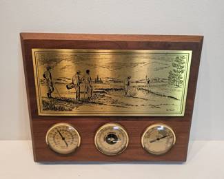 Golf Themed Weather Station