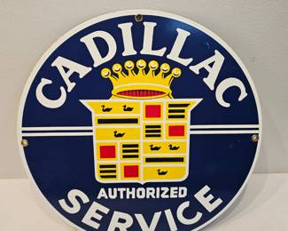 Cadillac Garage Sign