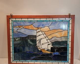 Stained Glass Window Hanger 