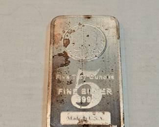 5 Oz Silver Bar