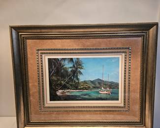 Large Numbered Signed Print By T.harrison