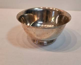 Sterling Silver Revere Style Bowl