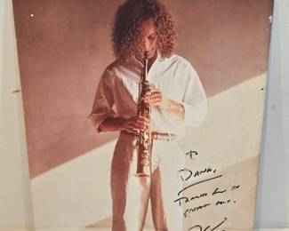 Kenny G 1997 Tour Book Autographed 
