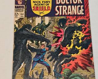 Strange Tales Nick Fury Comic Book Number 151