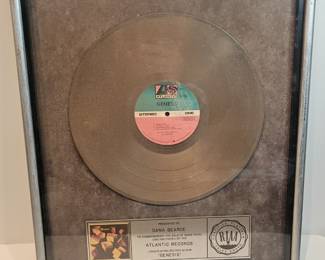 Genesis Platinum Album Gifted To Roadie