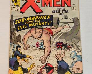 Xmen Comic Book Number 6