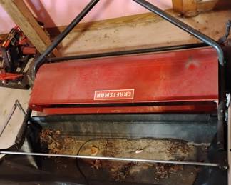 Craftsman Lawn Sweeper