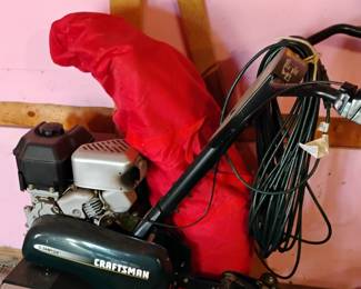 Craftsman Rototiller, Lawnmower Floor Jack