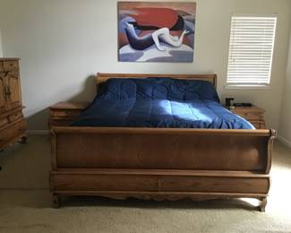 king bed